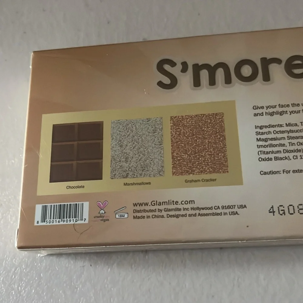 Glamlite S'mores Highlighter & Contour Palette. Makeup, beauty